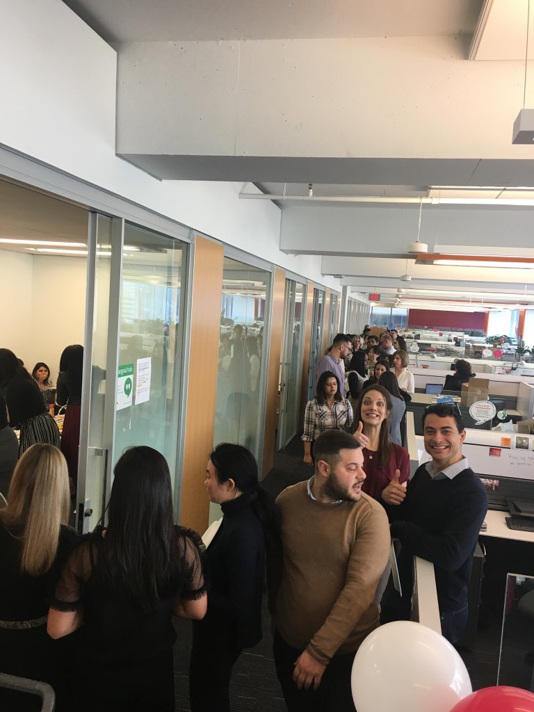 BiancaSalentyn's tweet photo. Why are @a_michelussi &amp; @nicolaskerebel giving a lined up 👍🏻? For a delicious team appreciation lunch! 🙌🏻@mrzlr @MLesleyGunn #PwCProud https://t.co/5MByrWHCHY