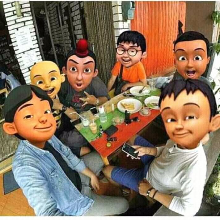 "Akhirnya mereka dewasa juga," Kumpulan Foto-foto Upin ...