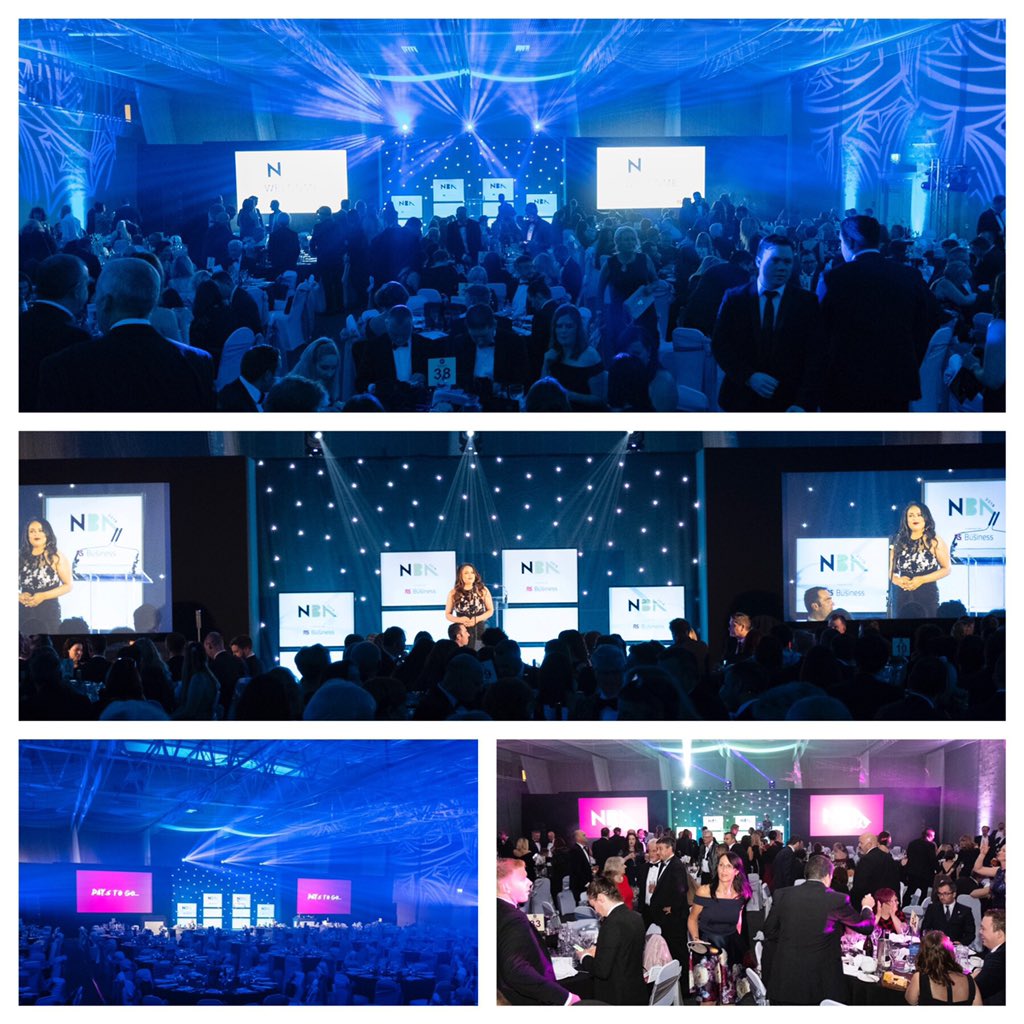 Fabtronic were happy to supply full stage production including stage, light &amp; video for the Northamptonshire Business Awards, presented by <a href="/jimmycarr/">Jimmy Carr</a>  at <a href="/NorthantsCCC/">Northamptonshire CCC</a> last week.   A fab evening – congratulations to all finalists and <a href="/allthingsbus/">All Things Business</a> for another successful event.