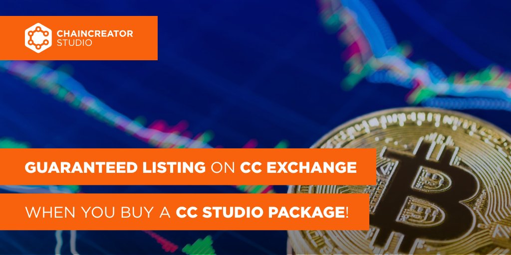 CHAINCREATOR's tweet photo. We know that the biggest challenge for ICOs is getting listed on an Exchange. That's why we guarantee your listing on the Chaincreator Exchange if you buy a Chaincreator Studio package. https://t.co/5jPQJTXYkf
#ICO #CCStudio #CCExchange #cryptoexchange https://t.co/ysbPJ7GaYN