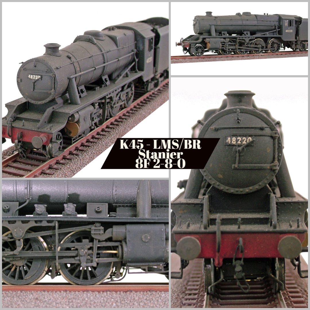 DJHModelLoco's tweet photo. K45 - LMS/BR Stanier 8F 2-8-0

One Of DJH Model Loco's Most Popular Kits.

CURRENTLY ON OFFER WITH A HUGE SAVING OF 15%!

ONE KIT CURRENTLY LEFT IN STOCK.

#ModelLoco #ModelRailway #MadeInTheUK https://t.co/hYPuI7Mpl2