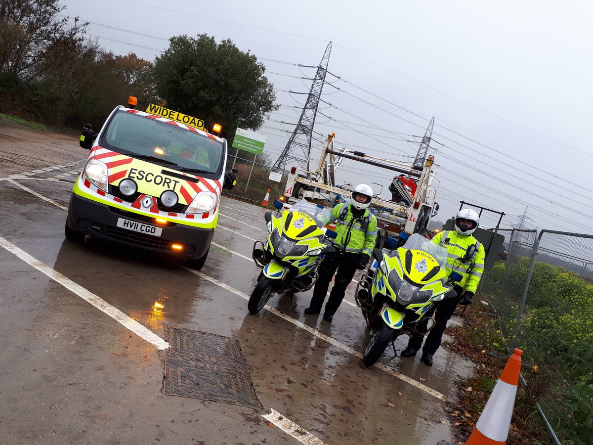 NSRAPT's tweet photo. #RCRT Thank you to all the motorists who were affected along the A12 A14 and B1113 Claydon to Bramford whilst this Ab Load was being escorted ๐งโ#1053 #1462 @SuffolkPolice #abloadpippa https://t.co/BsrMlLTR60