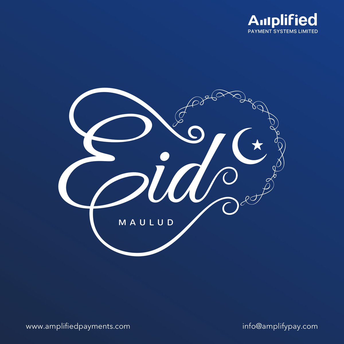 A special Eid-el-Maulud greetings to our Muslim friends. Have a great celebration from all of us at #Amplified. #EidMubarak #Eid #EidMaulud