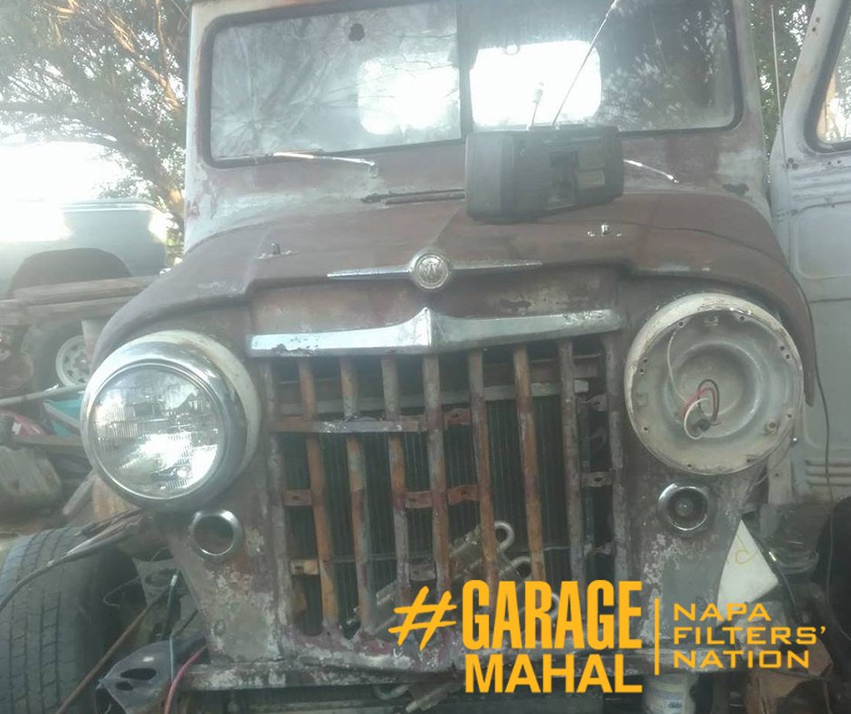 WOW! This looks like Lloyd Purcell is going to have his hands full with this find. Who else has a "barn find" to share with the NAPAFiltersNation?