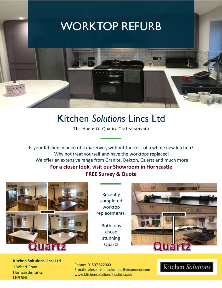 Please feel free to share post with family & friends 😀. If you require any further info then do not hesitate to get in touch! Many thanks #kitchenworktop #worktopreplacement #kitchens #lincsconnect