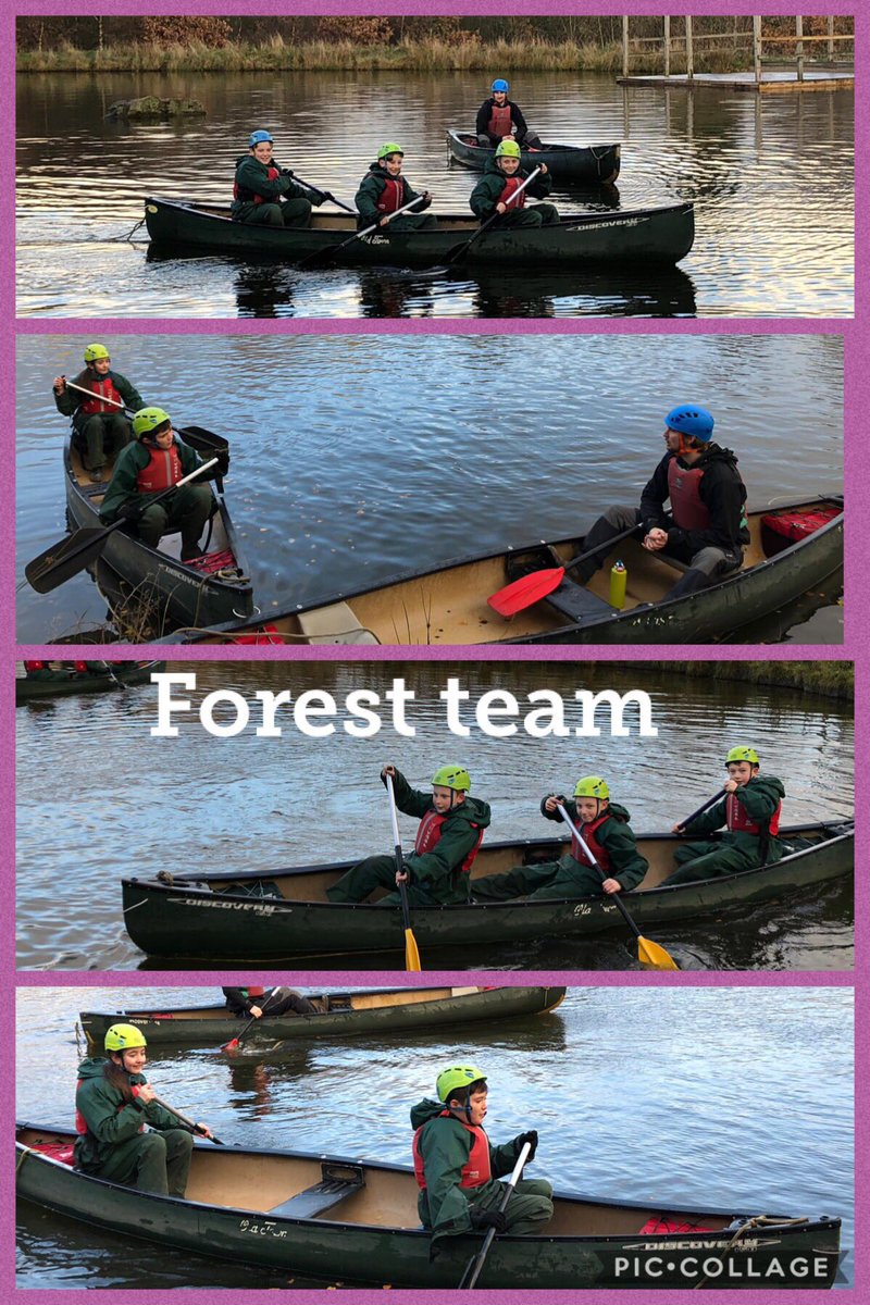 ThackleyPrimary's tweet photo. Forest team went canoeing #DontFallInTheWater #Y6Robinwood2018 @RealRobinwood https://t.co/g7g4rEGG65