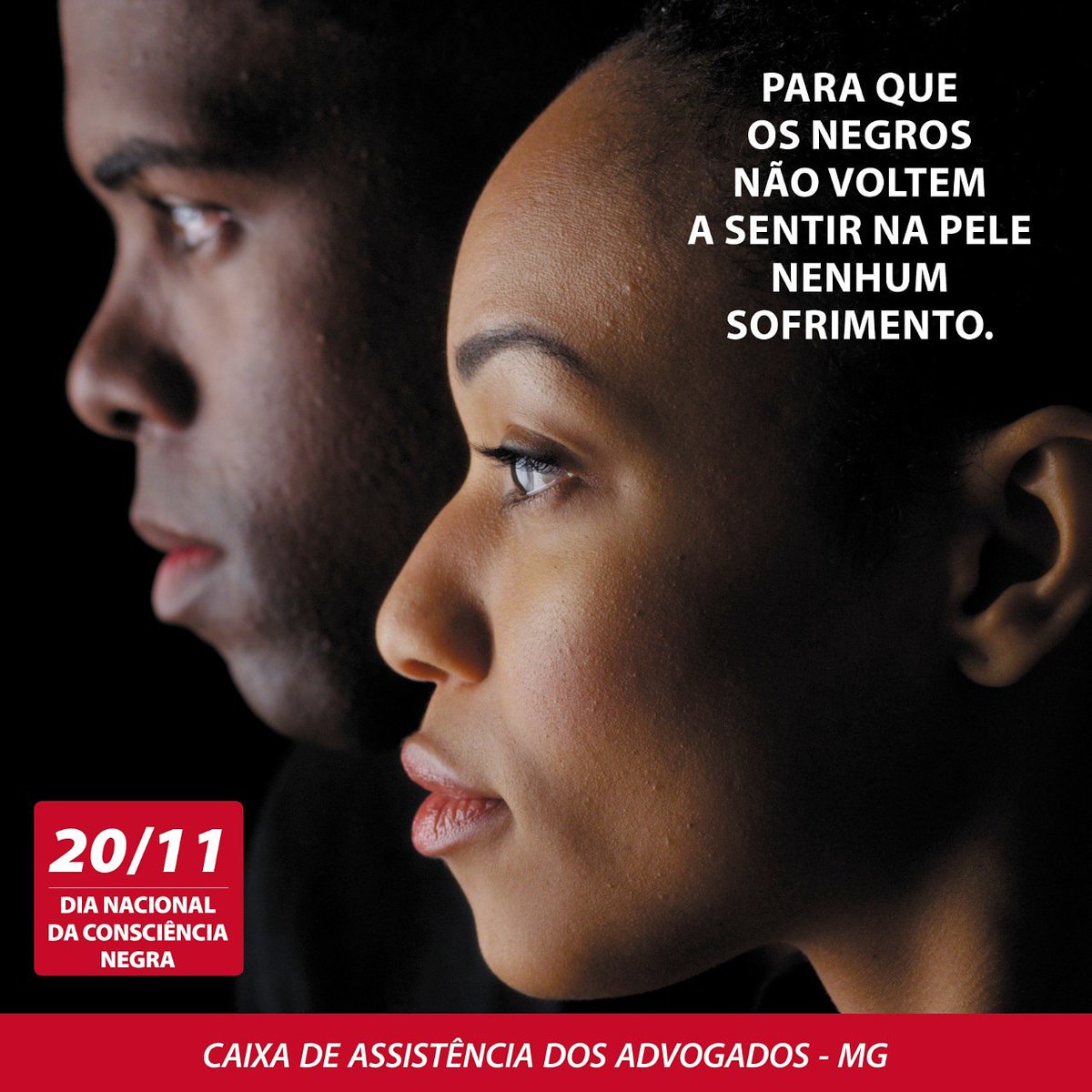 CAAMG's tweet photo. #DiaDaConsciênciaNegra | Em 20 de novembro comemora-se o Dia da Consciência Negra. A data foi escolhida em homenagem ao personagem histórico Zumbi dos Palmares. O intuito do Dia da Consciência Negra é trazer muita reflexão, luta e busca pela igualdade.
#caamg https://t.co/7l9OfWGIE3