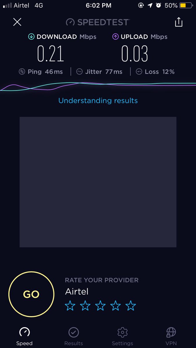 anujsingh115's tweet photo. #IndiasFastestNetwork certified by okhla #okhla what a joke is it ??? @airtelindia @Airtel_Presence https://t.co/Gy5j7l57Sf