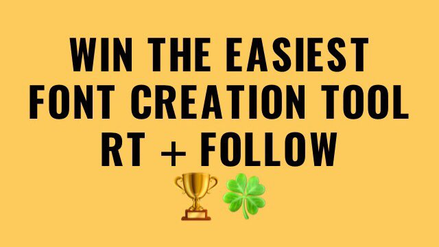 fontself's tweet image. 🙌 Design students &amp;amp; teachers, wanna make your own fonts the easy way?

WIN one of 10 licenses of Fontself Maker for Illustrator + 1 volume license for YOUR ENTIRE CLASS. 

Follow us + RT this post for a chance to win (winners announced on Nov 26th, 10am EST)