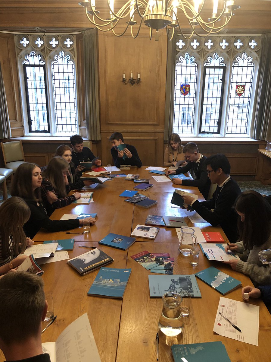 tgschool's tweet photo. TGS Sixth Form students working on university prospectuses @caths_slo #5available #therecanbeonly1 #highlander https://t.co/GJyHQ8hyZr