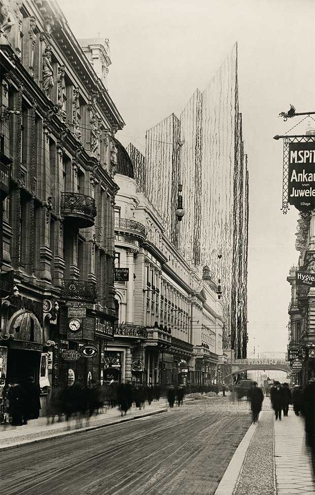 MFernandaJaua's tweet photo. Mies van der Rohe, rascacielos en Friedrichstraße 1921 #UnbuiltTuesday #Unbuilt https://t.co/X9V56rs6cq