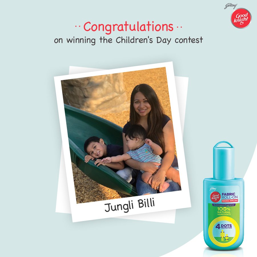 goodknightin's tweet photo. Congratulations to all the winners of the Children’s Day contest and a big ‘Thank You’ to all the participants for your overwhelming response. It was great to see you spend time with your child outdoors, creating lots               of  #HappyMomentsTogether https://t.co/er5YioOBSy