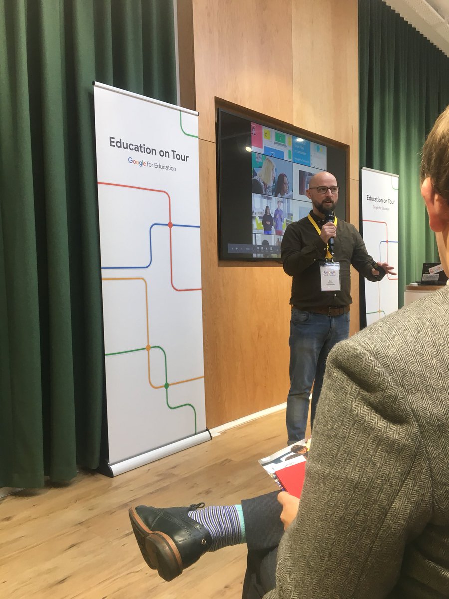HazelAberdeen's tweet photo. Great morning with @MissEMcKay on the @GoogleForEdu Tour at the Digital Garage in Edinburgh. Learning from the best @scotlandlouise @Mr_BRouse @olivertrussell and inspired by the Digital Ninjas from @OrmiNinjas #leadingDigitalLearning #digiLearnScot https://t.co/NxGqVAjC9S