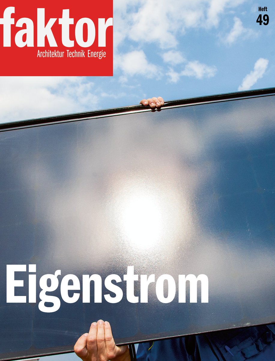 Faktor_Verlag's tweet photo. Durch Eigenverbrauchsgemeinschaften sollen trotz fehlender Förderung wieder mehr Photovoltaik-Anlagen gebaut werden. Im Faktor Eigenstrom werden die neuen rechtlichen Grundlagen und Fördermodelle thematisiert und um Expertengespräche sowie Praxisbeispiele ergänzt. https://t.co/VQR80oKBsS