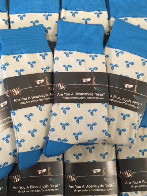 We are very excited that EBF 2018 starts today. Visit our Waters  booth #B16 and collect a pair of socks to keep you warm ;-). See you soon! @waterscorp #eubioanalysis #bioanalysis