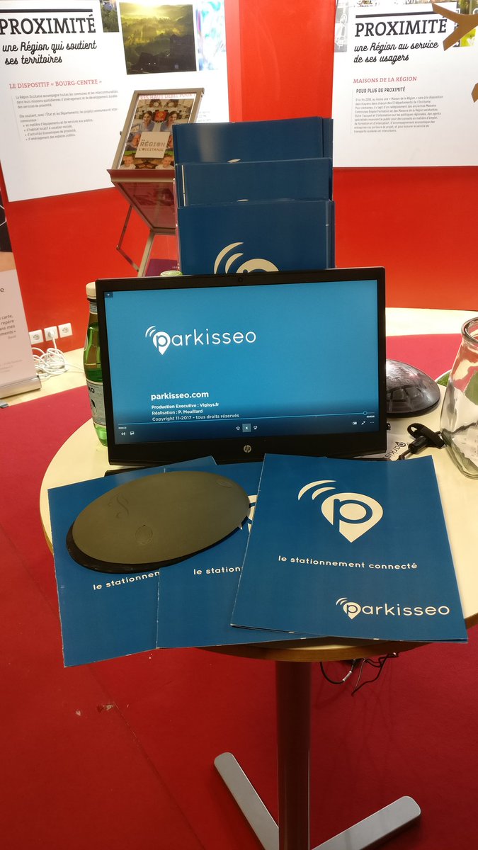 parkisseo's tweet photo. @parkisseo est au @salondesmaires invité par La Region @Occitanie hall 2.1 stand c39. Venez nous voir ! https://t.co/uSASUph9Un