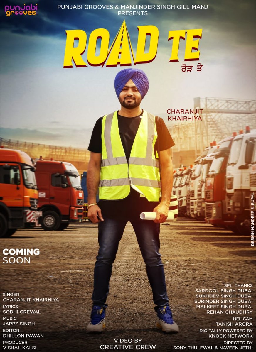 NaveenJethi's tweet photo. Coming Soon #creativecrew @rupal_mandeep #Sonythulewal  @NaveenJethi https://t.co/1WbM19mDDc
