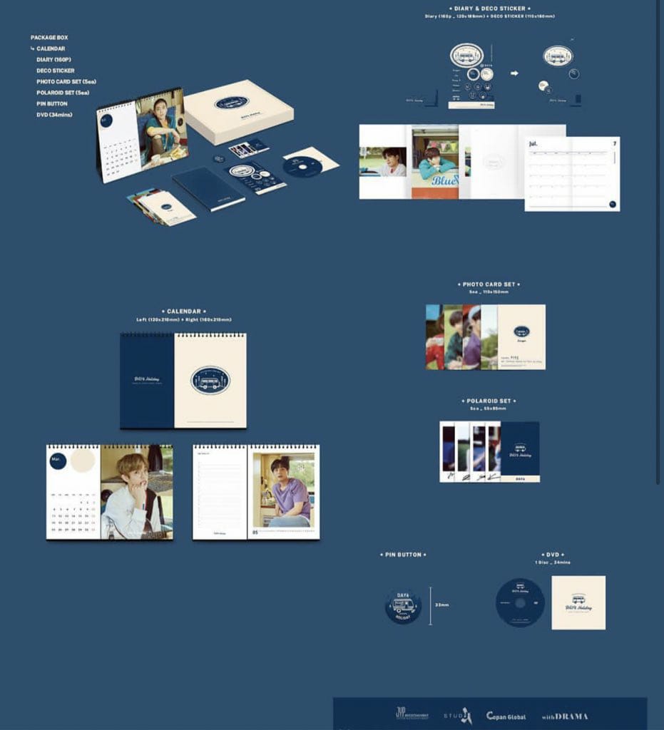 NeouiShop's tweet photo. Open Pre Order
DAY6 Season's Greeting 2019

Detail:
Calendar | DVD |Diary | Deco Sticker | Pin button | 5 photocard | 5 polaroid

Harga perkiraan: Rp 620.000,-

Jadwal tutup PO:  25 November 2018, jam 23:59

FORM ORDER via DM
Nama
Alamat lengkap
No.Hp
Pesanan
DP/Full Payment https://t.co/f8nEXoE3Yy