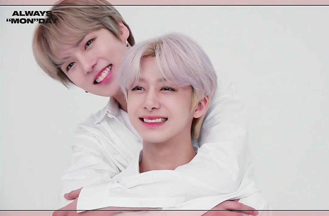 hyungwonope's tweet photo. " people said you and Hyungwon look alike and are like twins "

" probably because of our visuals
I felt great when we're mentioned together "
ㅡ Minhyuk https://t.co/5n0OVqpKXH