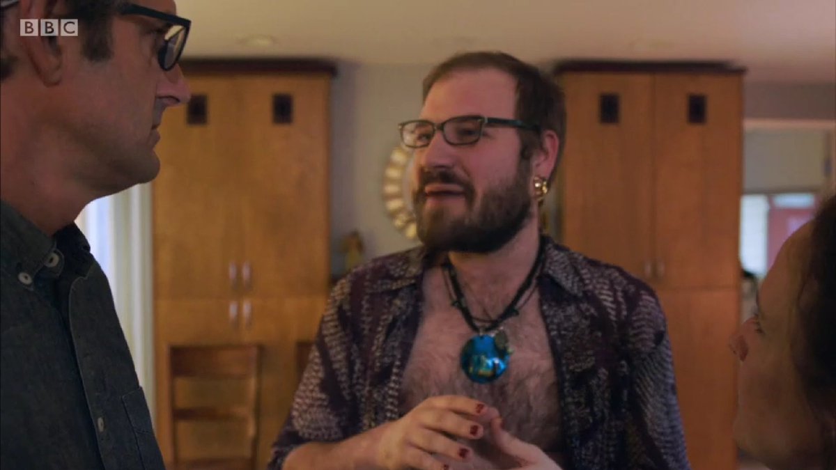 I finally managed to catch up with the recent <a href="/louistheroux/">Louis Theroux</a> documentaries and spotted what looks like a familiar face at the sexy food party. Is that you <a href="/AdamBuxton/">AdamBuxton</a>?