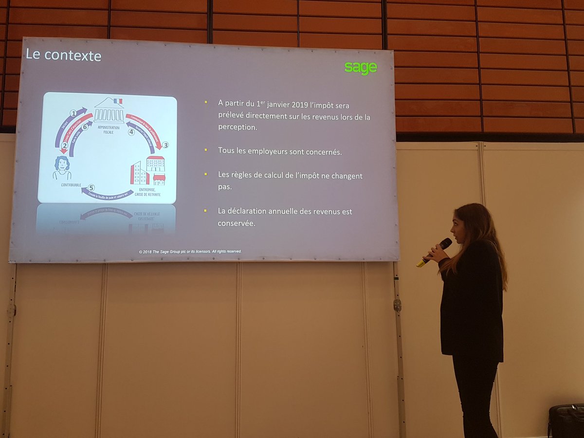 .<a href="/laura_chikli/">Laura Chikli</a> (<a href="/SageFrance/">Sage France</a>) nous rappelle que le #PrelevementALaSource sera mis en application le 1er janvier 2018 ! #SSRH #PAS