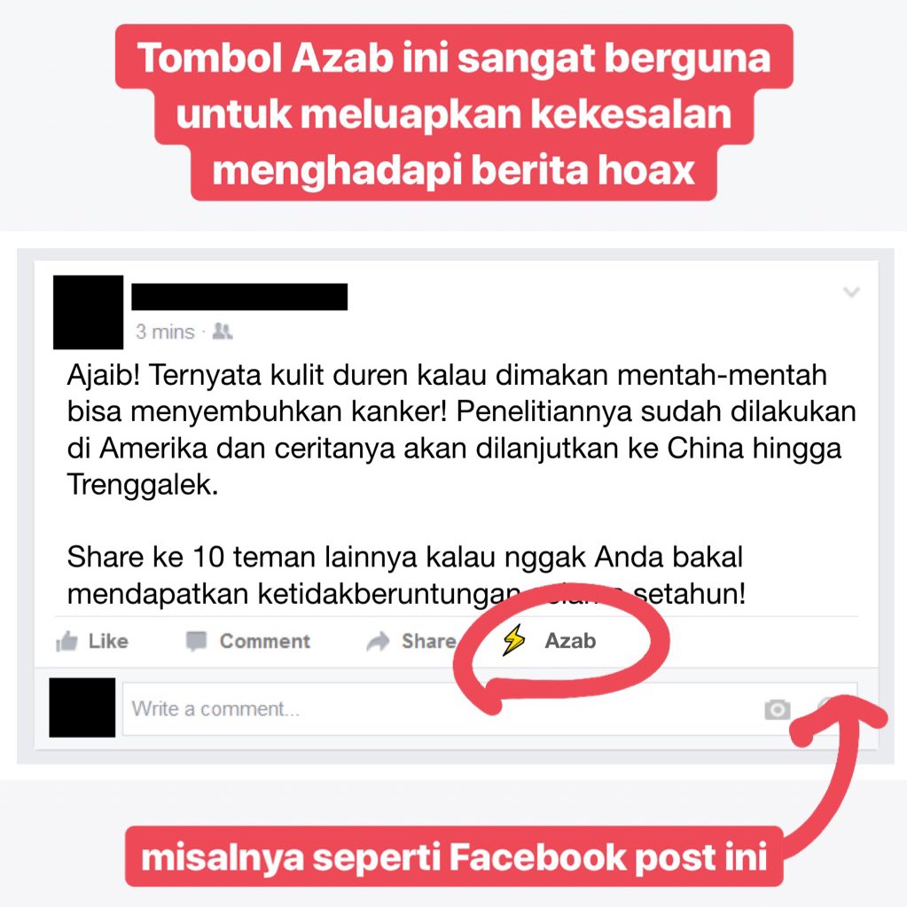 jonathanend's tweet photo. #ideapitch for @facebook: TOMBOL AZAB.
#MakeFacebookGreatAgain https://t.co/KlzmlexF2C