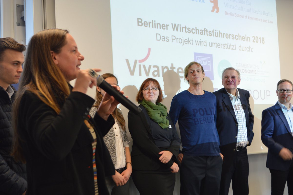 Der #Workshoptag des #Berliner #Wirtschaftsführerscheins fand am 17.11.2018 in der #Hochschule für #Wirtschaft und #Recht statt. Vielen Dank an alle Teilnehmende und ReferentInnen!
