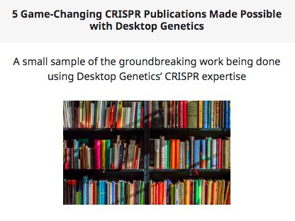 Desktop Genetics tweet media