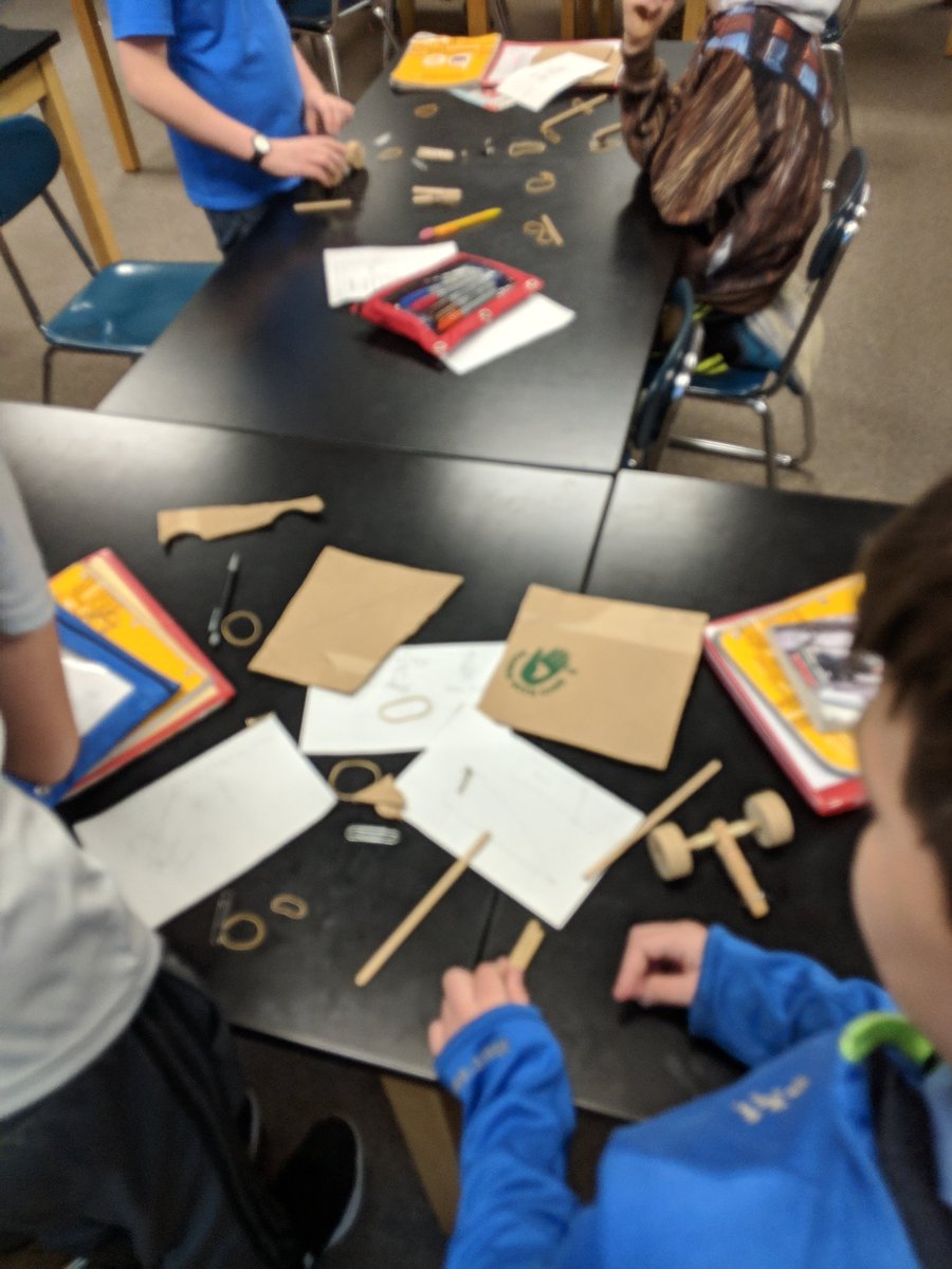 Making conceptual models come to life!   Go-cart racing coming soon! @cms_grizzlies