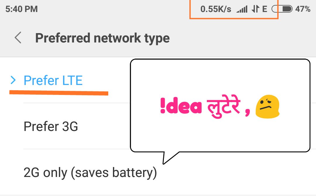 kaleemkhanx's tweet photo. @RohitTi20670157 @idea_cares @JioCare @airtelindia You can do one thing
Keep tweeting against IDEA and @idea_cares
As we already wasted our money on IDEA
Ask free service until #ideacares don't solve IDEA network issue.
Suggest your friends switch from IDEA 2 other
#Twitter @commun_it #CBI #MPshikharsammelan #TuesdayThoughts https://t.co/kHz5NQb6ZR
