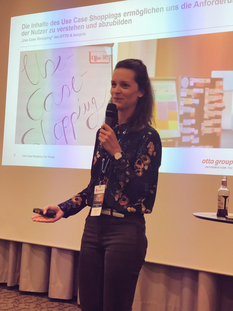 PeterGeissler1's tweet photo. Nun schon der letzte Vortrag von @OttoGroup_Com beim #DWSC18 mit speziellen Grüßen an @fschuetz365 der seine wunderbare Kollegin Ramona Todte. Super Session! #UseCaseShopping @dfwittenberg https://t.co/QPK5n0i9iK