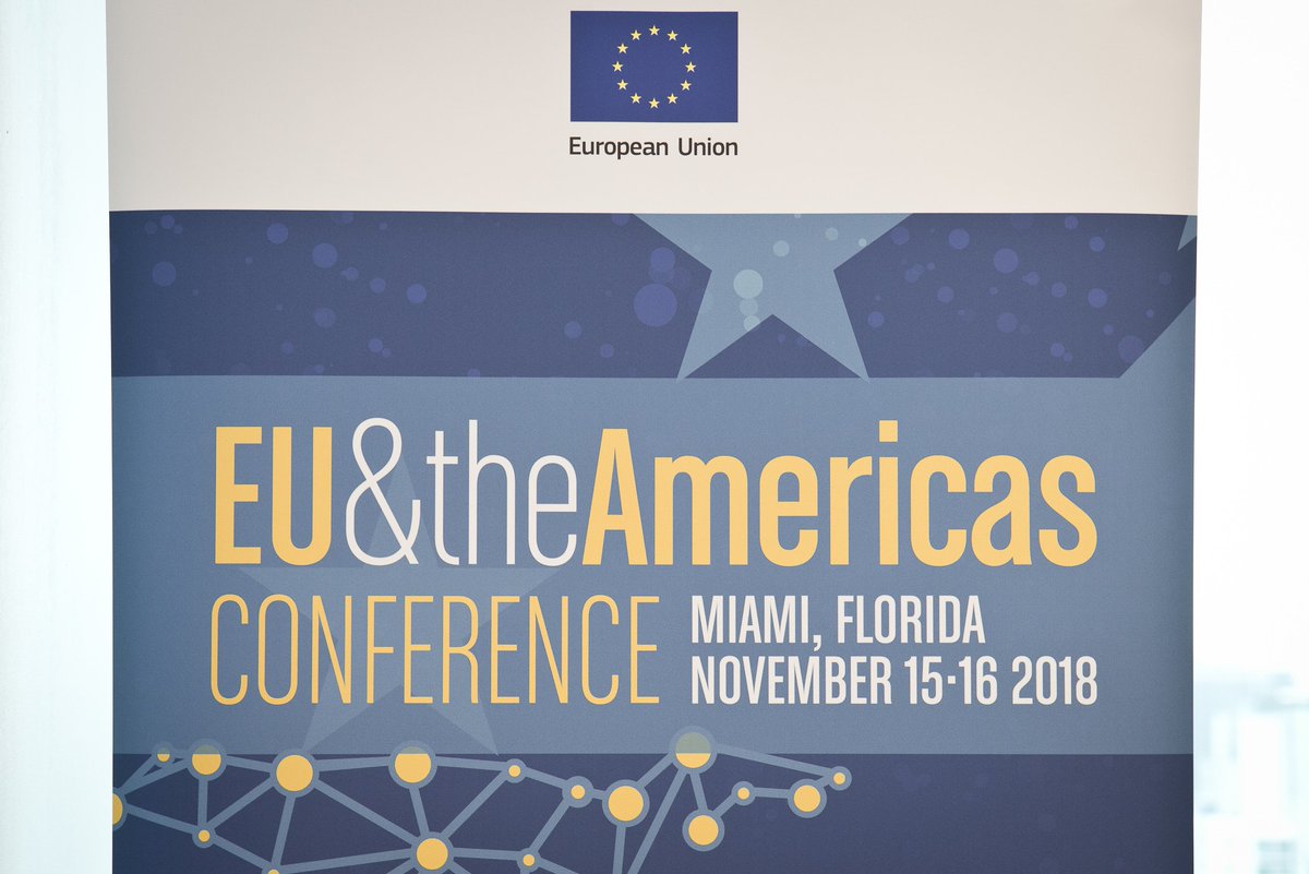 EUintheUS's tweet photo. ICYMI 🎬 You can watch the webcast of our #EUAmericas Miami conference here:
📺Day 1 https://t.co/lvYUDdUofK
📺Day 2 https://t.co/WewUTNaRne

&amp; check our photo album here: https://t.co/IQXnC2lp3w https://t.co/n0fDTvzhjp