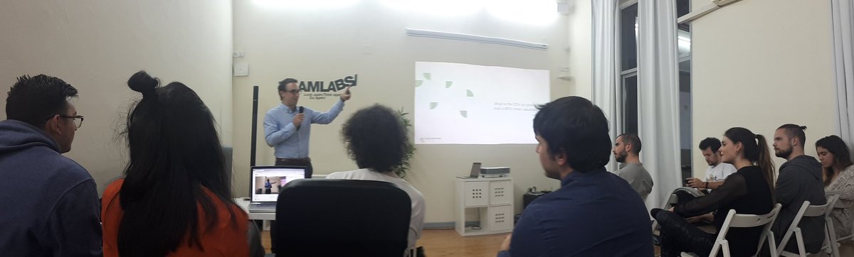 Such a great session today at @teamlabs with @BanksBenitez CEO of @ThisIsUncharted '#Entrepreneurship is an investigation of courage' #socialimpact #tacklingproblems