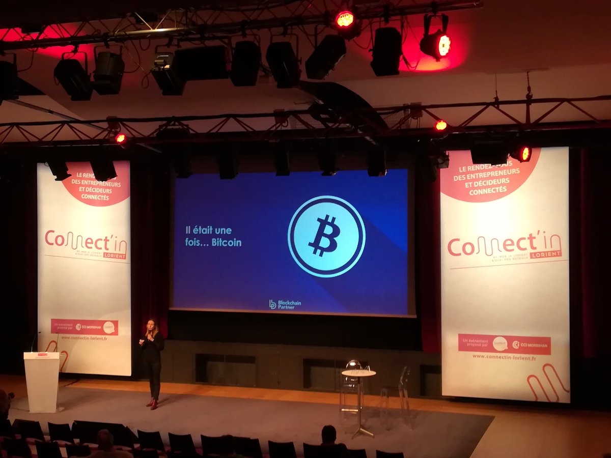 Décryptage de la Blockchain par Claire balva <a href="/BlockchainPartn/">Blockchain Partner by KPMG</a> sur #Connectin18 <a href="/CCI_du_Morbihan/">CCI du Morbihan</a>
