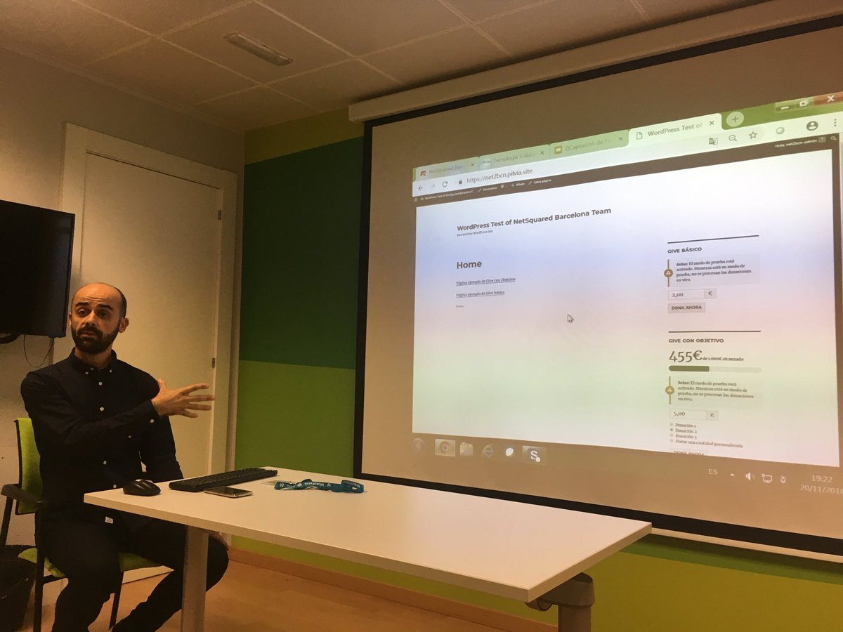 NetSquared Barcelona tweet media