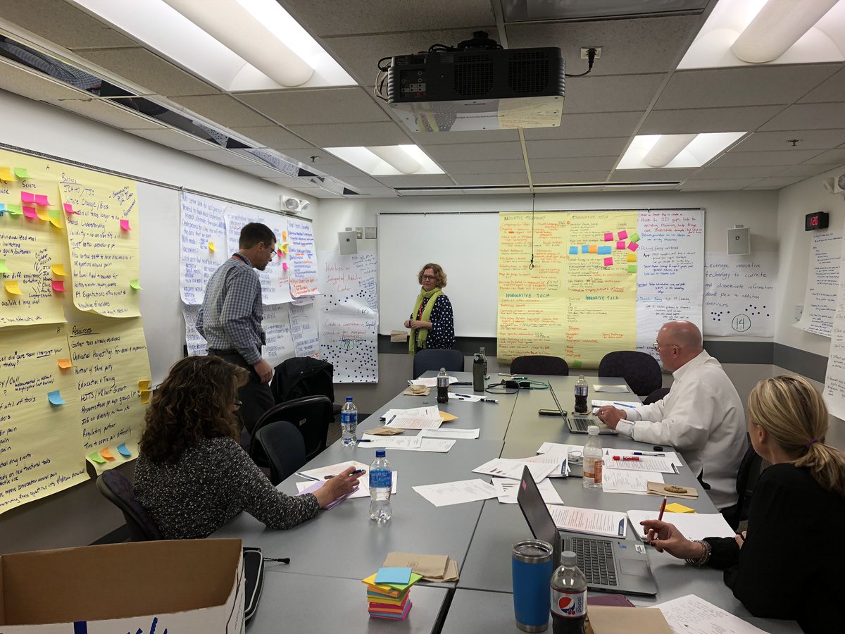 HallasJudith's tweet photo. The Pain Management and Opioid related Harm reduction Lead Team working on next steps. https://t.co/3ED6IcXGTZ