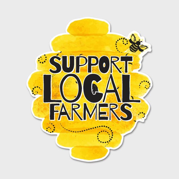 EM203JWilson's tweet photo. These two photos go well with one another! When you buy from your local farmers you are usually buying organic food which means there were no pesticides used in the making of that produce! Pesticides kill the bees! Shop locally and organically and do your part to save the bees! https://t.co/zfnAN64wjP