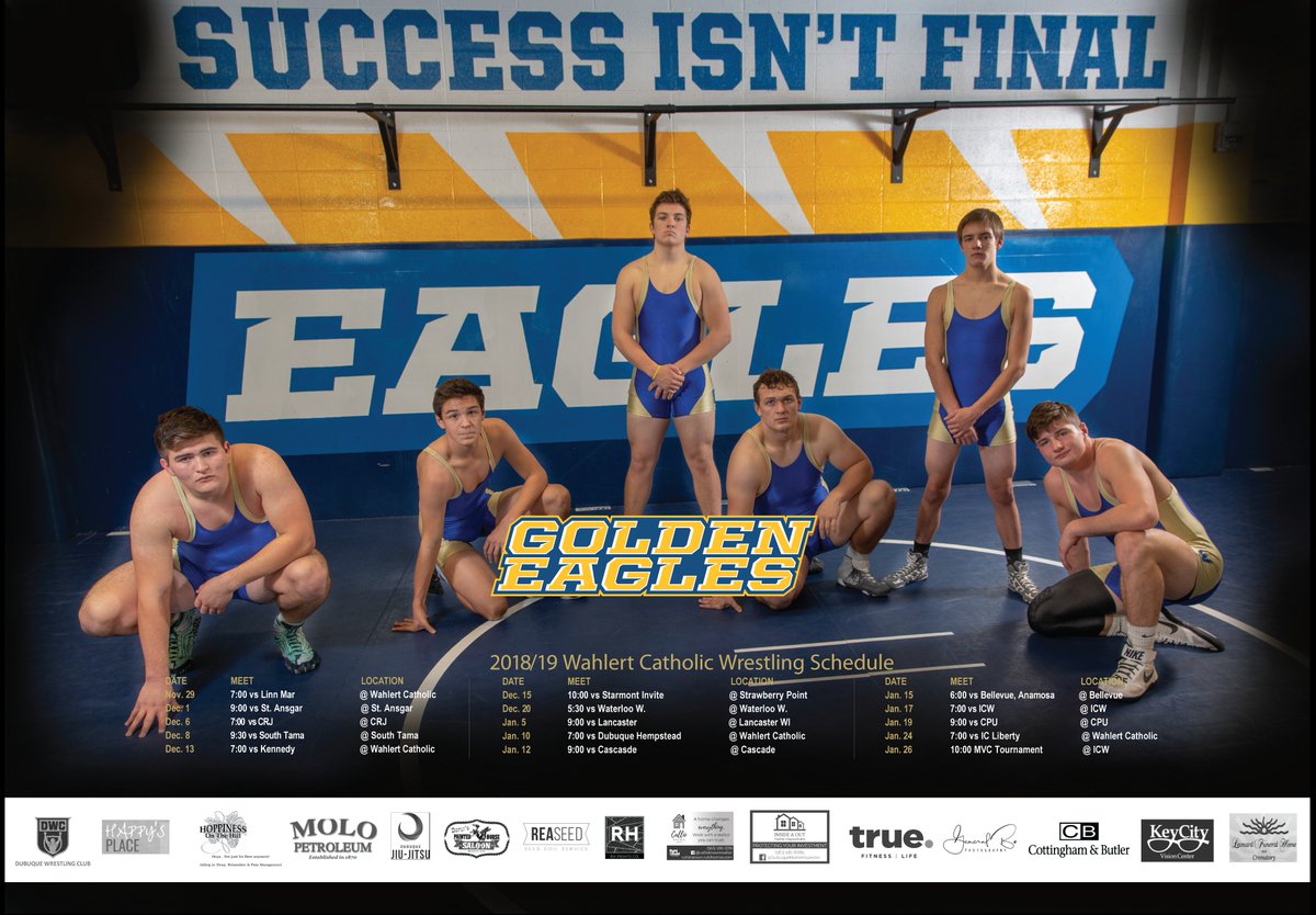 2018-2019 Poster
"Success Isn't Final"
