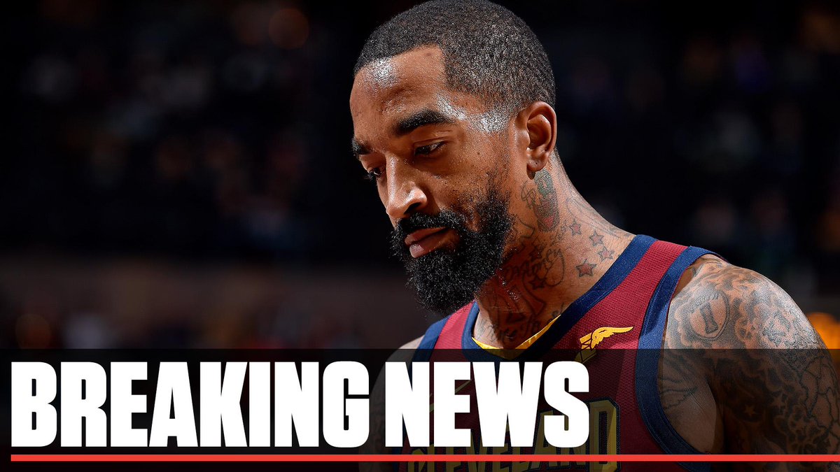 SportsCenter's tweet photo. Breaking: JR Smith and the Cavaliers have mutually agreed for him to leave the team as both sides work to find a trade, the team announced. https://t.co/6IW792QxIO