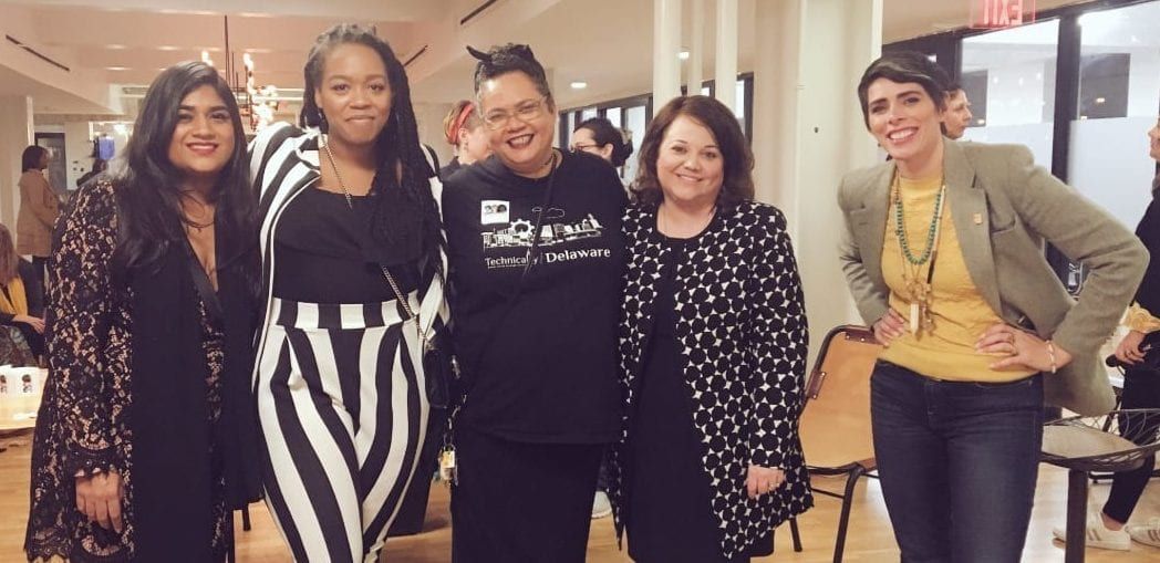 technicallyDE's tweet photo. At #DIW18, @WIDPhiladelphia had its inaugural Delaware meeting. Here's what went down https://t.co/ECTG7tNAop #netde https://t.co/Bs3SJuTU8B