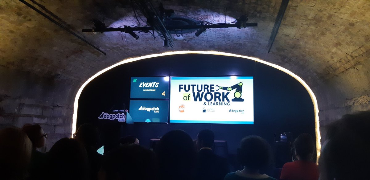 ClontarfD3's tweet image. Future of Work & Learning by @LearningTechLab tonight @dogpatchlabs #StartupWeekDub