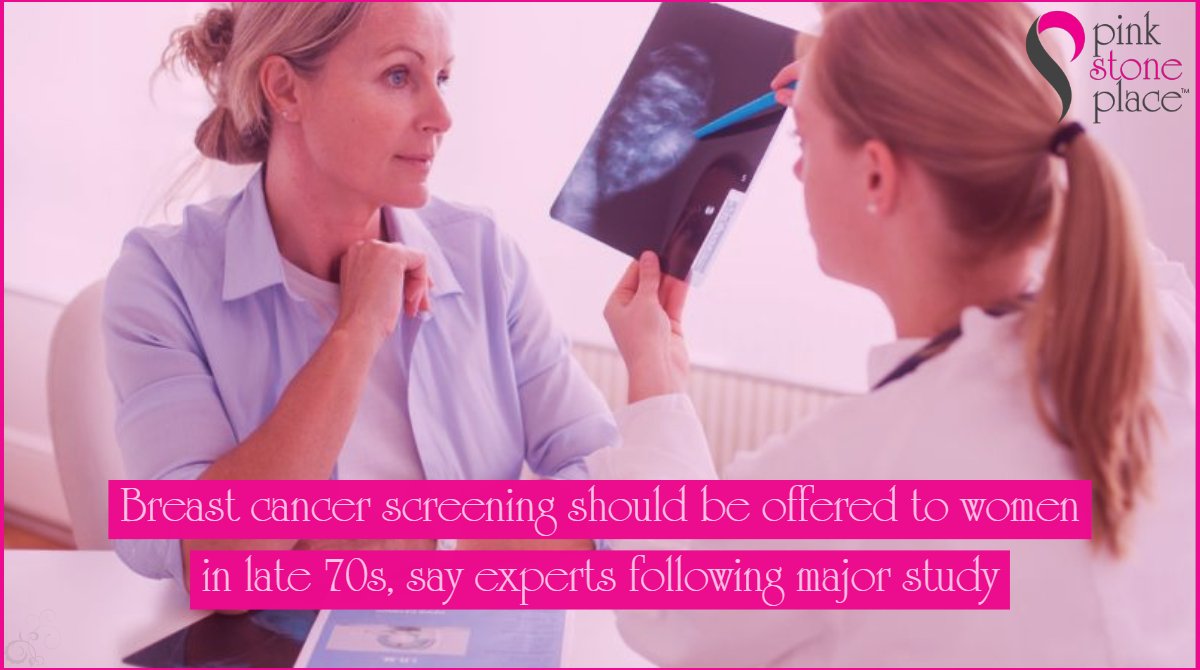 PinkStonePlace's tweet image. A new study shows benefits of breast screening demonstrated in women over 75.  Learn more here : ow.ly/o2P030mGRCy