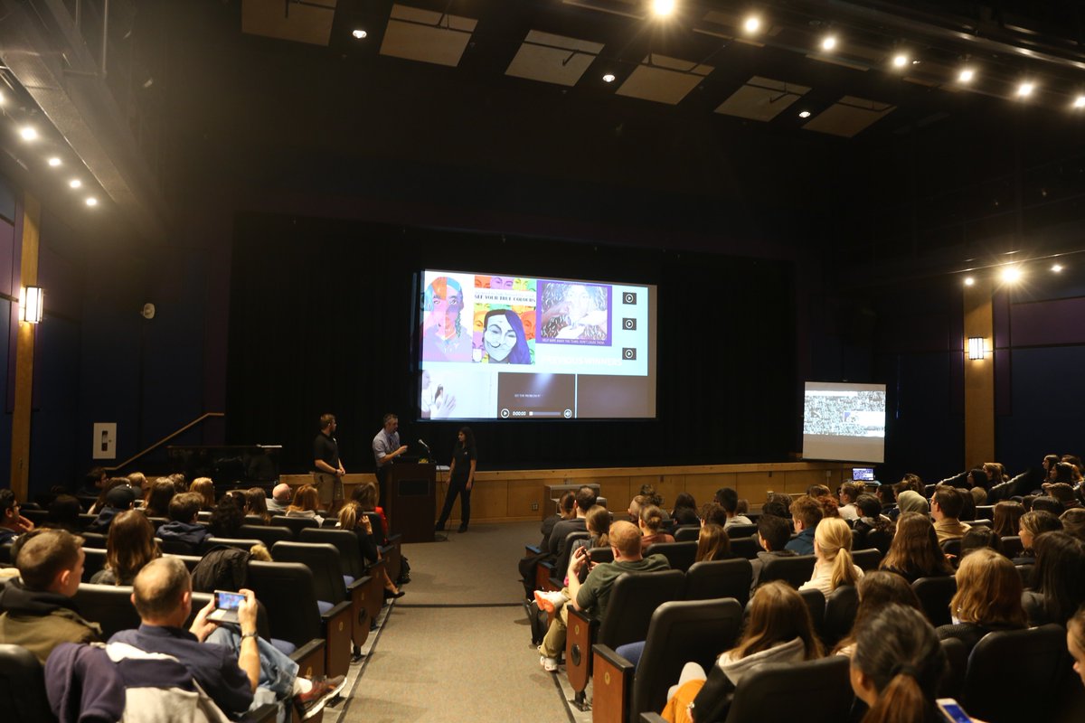 HCDSB's tweet photo. ICYMI: Halton Catholic students commit to Bullying Awareness and Prevention at the "See the Problem, Be the Solution" launch last week: https://t.co/elkcEmGS7X #HCBeTheSolution #HCDSBbelonging https://t.co/3nXnIGuGVO