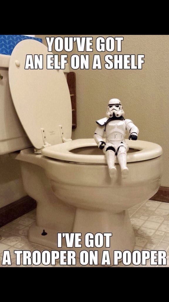 Mclarencechef's tweet photo. @absoluteradio is it acceptable for adults to post alternatives to the elf on the shelf https://t.co/5YqOmMh98v