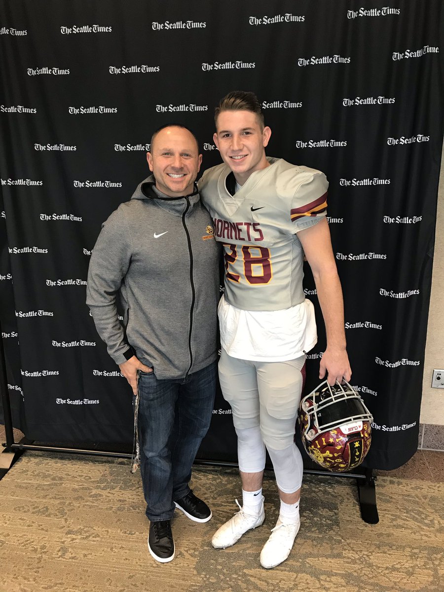 Seattle Times All Area Linebacker!  What a season and what a kid!  Congrats Kameron McKee!!
WE ARE ENUMCLAW