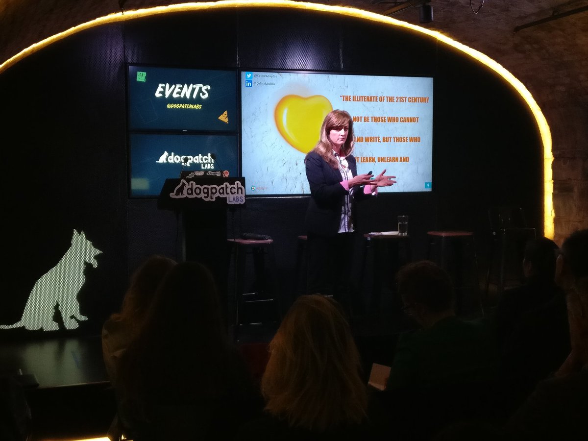 MayaMarquezM's tweet image. Celine Mullins @CelineAdaptas CEO of Adaptas talks about her book The Living Brain #habits #change