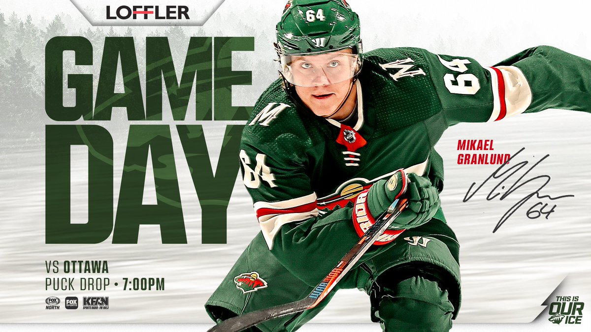 mnwild's tweet photo. Sens in town tonight at 7! 

📺 @fsnorth | 📻 @KFAN1003 | 📱#FOXSportsApp, Wild App, #mnwild | 📍 @XcelEnergyCtr https://t.co/k1rzokQ8cG