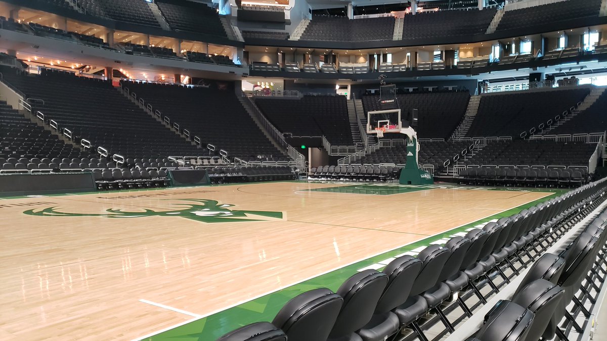 Checking out the Fiserv.Forum with the Future Cities Crew #togaNINE #LookingforGianis