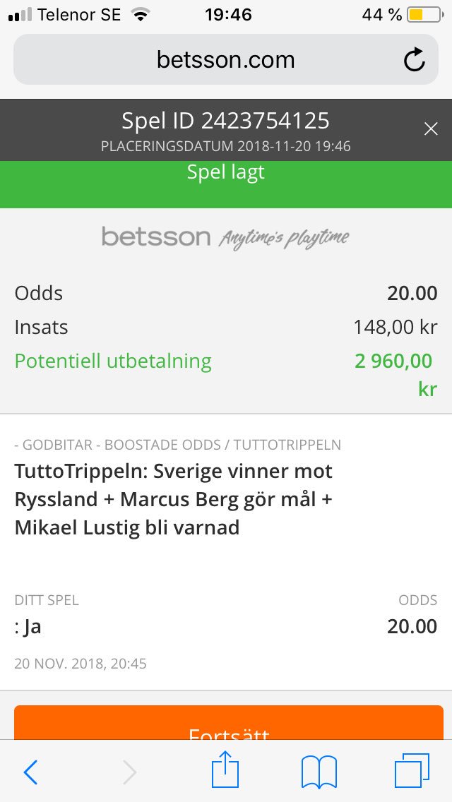 692SSA's tweet photo. @TuttoBalutto @BetssonSV #tuttotrippeln https://t.co/tg5Jthlsc3