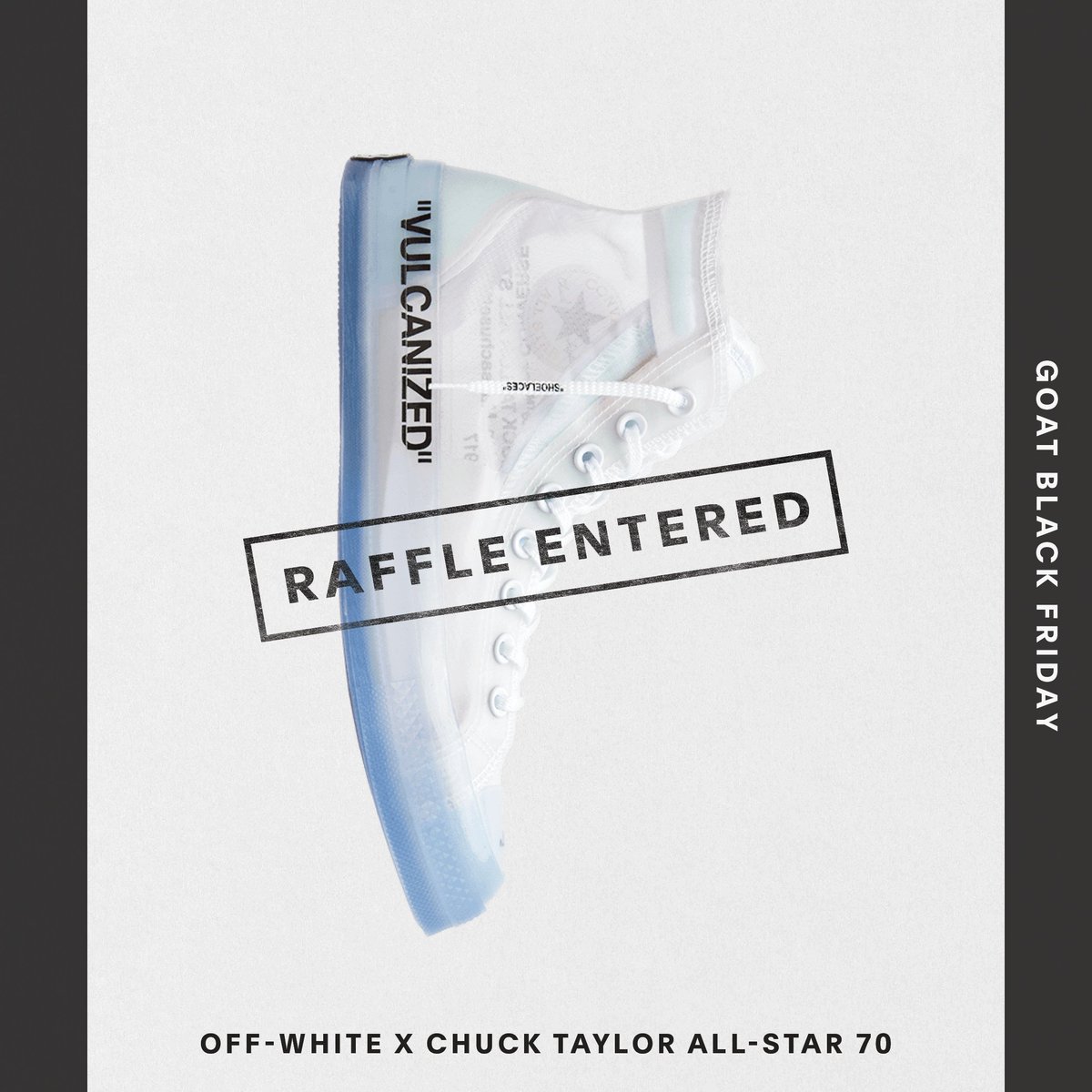 Dont_Skip_Me's tweet photo. Enter the #GOATBlackFriday Raffle for your chance to win the most coveted sneakers and other prizes. @goatapp https://t.co/5jfMZLOr3o https://t.co/I3srmcBcK8
